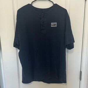 Patagonia Men's Navy Henley Shirt